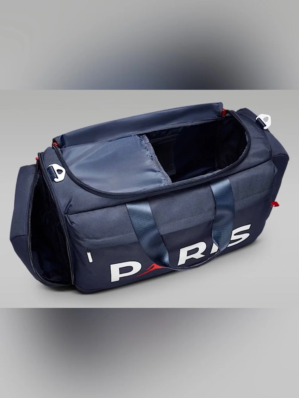 Nike Jordan Paris Saint-Germain PSG Duffel Bag (62.5L) Midnight Navy NWT RARE!